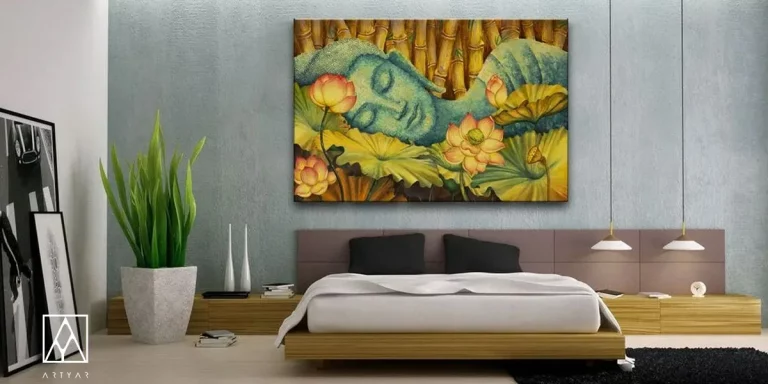 ۵ راهکار استفاده اثر هنری برای اتاق خواب