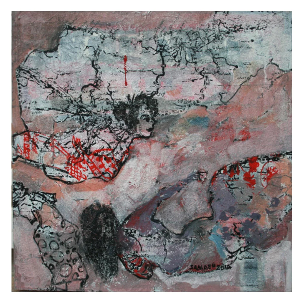 تابلو نقاشی بی سرزمین